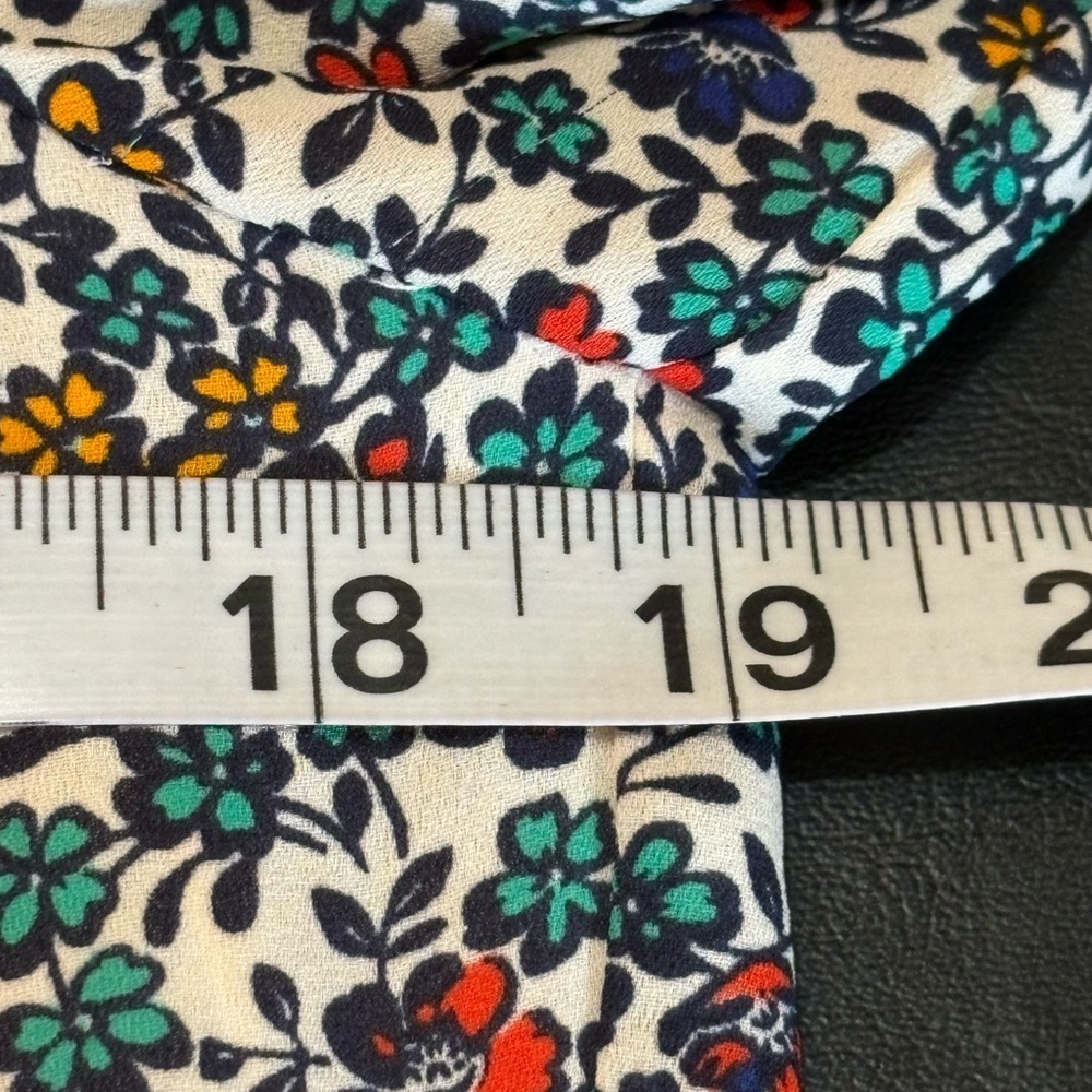 J. Crew Multicolor Floral Long Sleeve Dress - Picture 9 of 11
